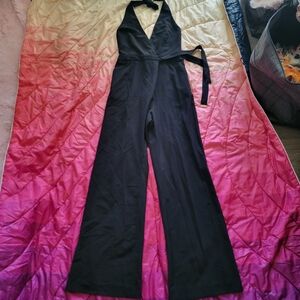 H&M Black Halter Jumpsuit